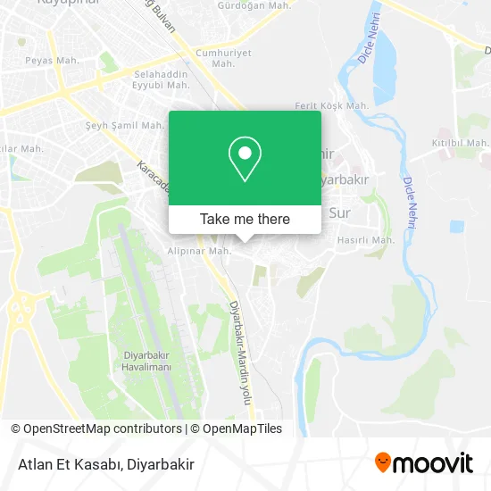 Atlan Et Kasabı map