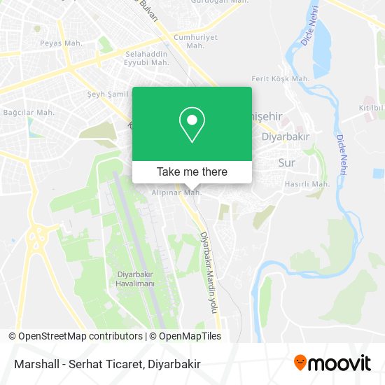 Marshall - Serhat Ticaret map