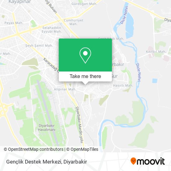 Gençlik Destek Merkezi map