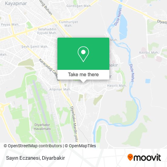 Sayın Eczanesi map