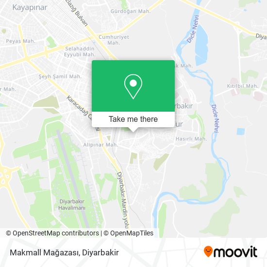 Makmall Mağazası map