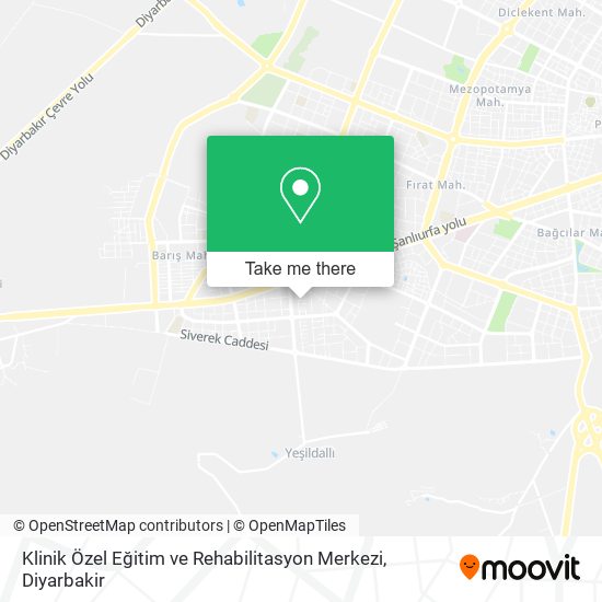 Klinik Özel Eğitim ve Rehabilitasyon Merkezi map