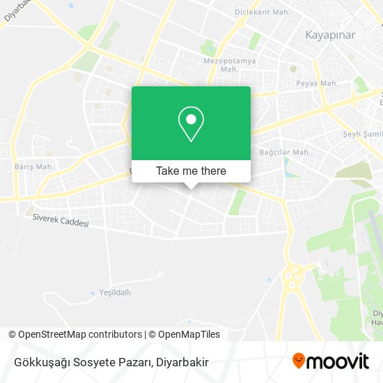 Gökkuşağı Sosyete Pazarı map