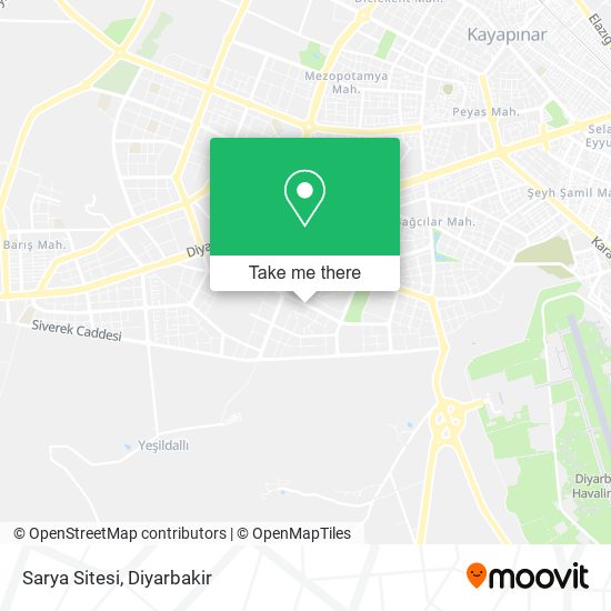 Sarya Sitesi map