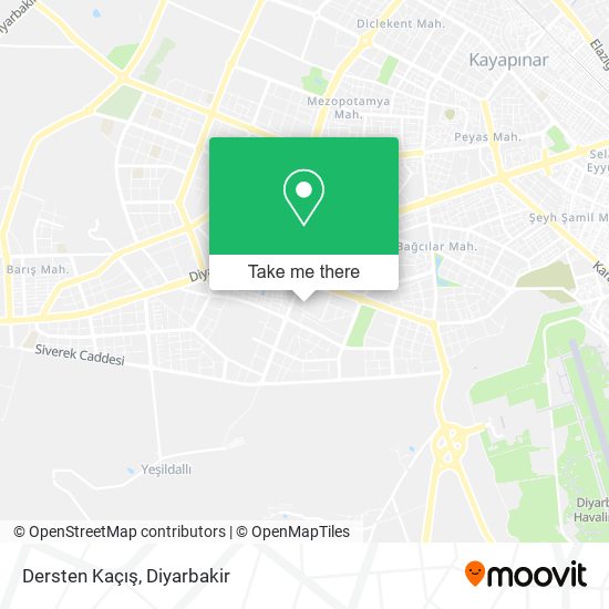 Dersten Kaçış map