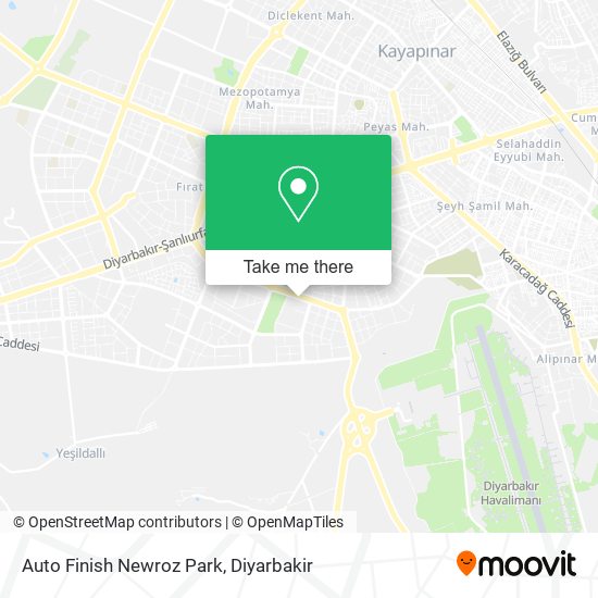 Auto Finish Newroz Park map