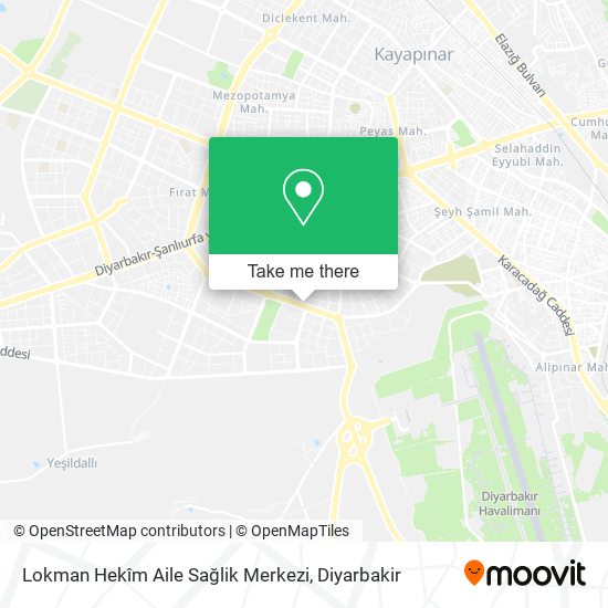 Lokman Hekîm Aile Sağlik Merkezi map