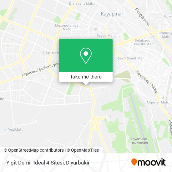Yiğit Demir İdeal 4 Sitesi map