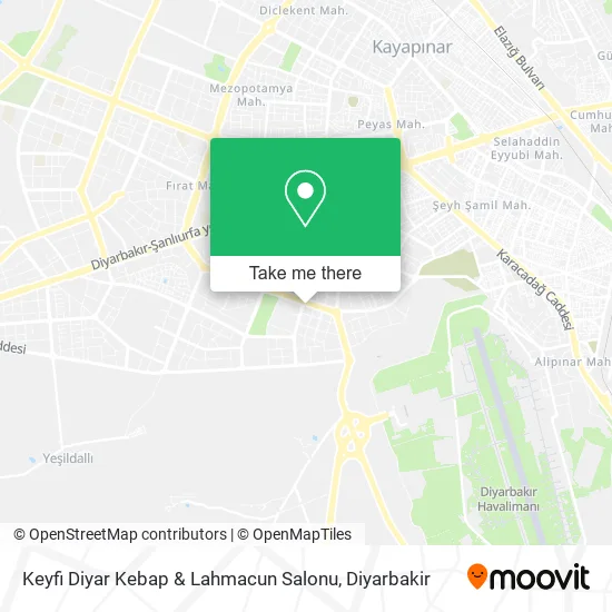 Keyfi Diyar Kebap & Lahmacun Salonu map