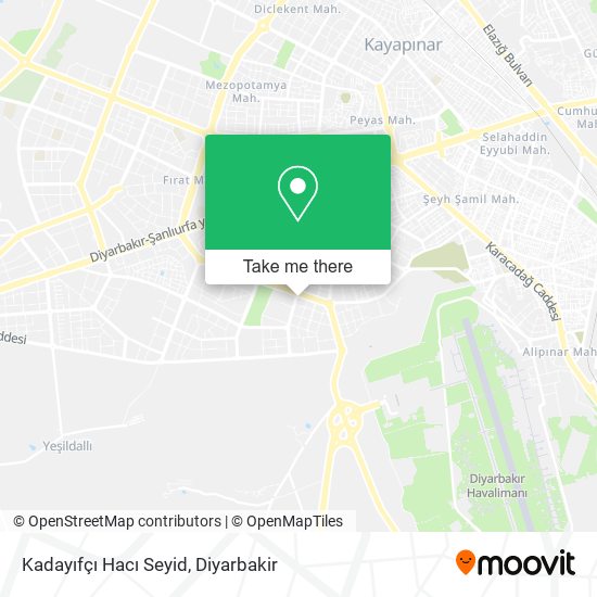 Kadayıfçı Hacı Seyid map