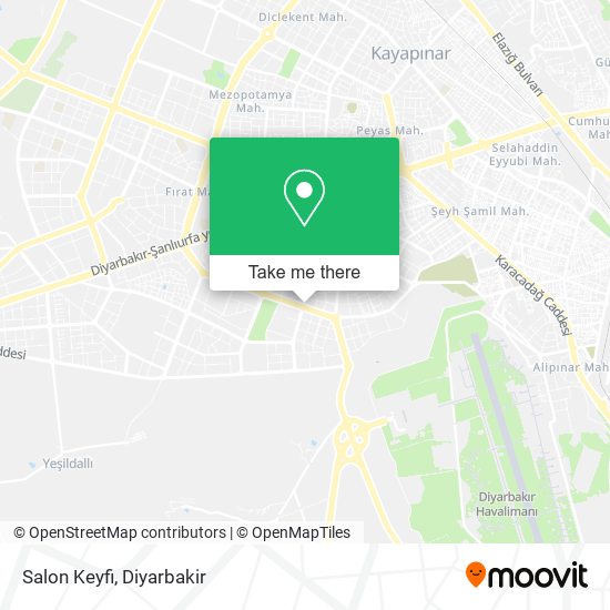 Salon Keyfi map