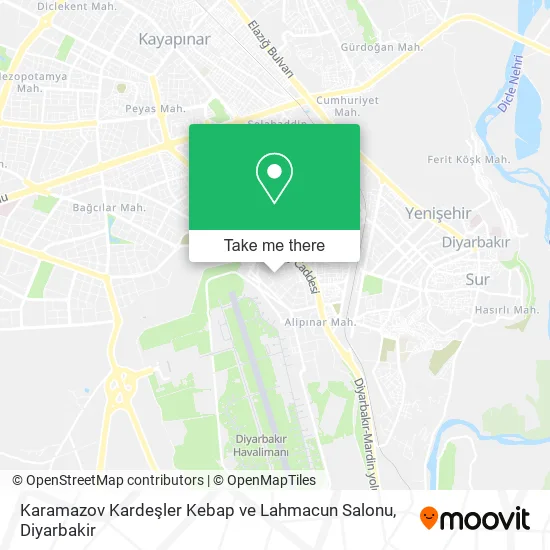 Karamazov Kardeşler Kebap ve Lahmacun Salonu map