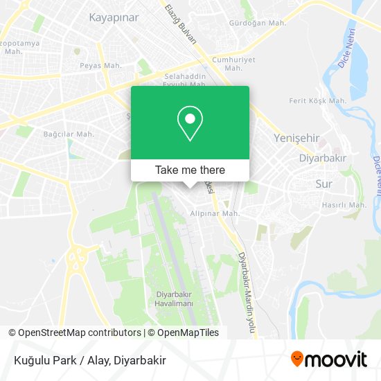 Kuğulu Park / Alay map