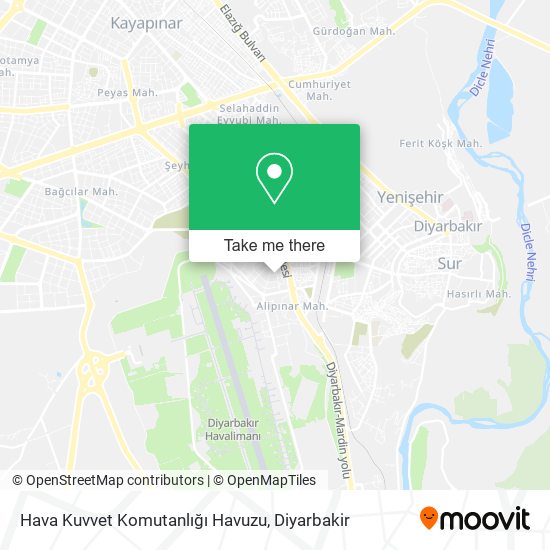 Hava Kuvvet Komutanlığı Havuzu map