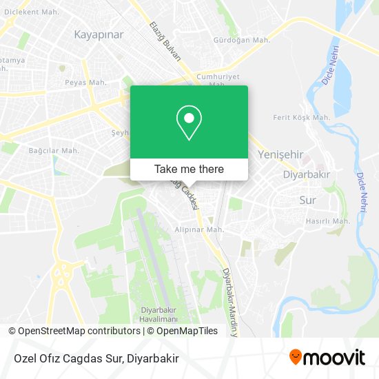 Ozel Ofız Cagdas Sur map