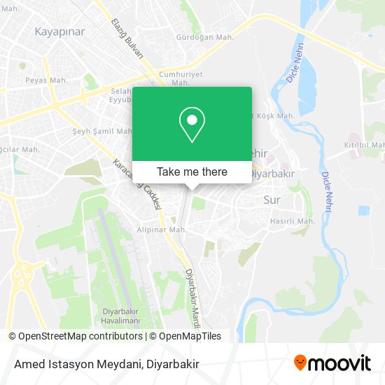 Amed Istasyon Meydani map