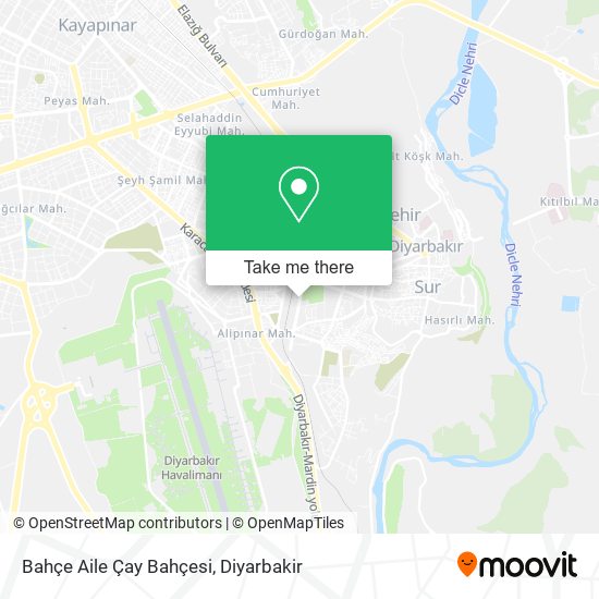 Bahçe Aile Çay Bahçesi map