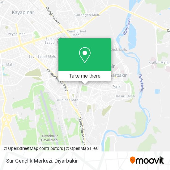 Sur Gençlik Merkezi map
