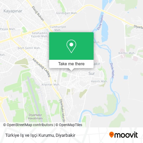 Türkiye Iş ve Işçi Kurumu map