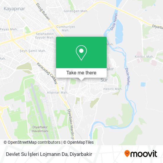 Devlet Su İşleri Lojmanın Da map