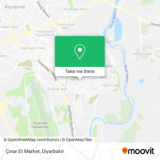 Çınar Et Market map