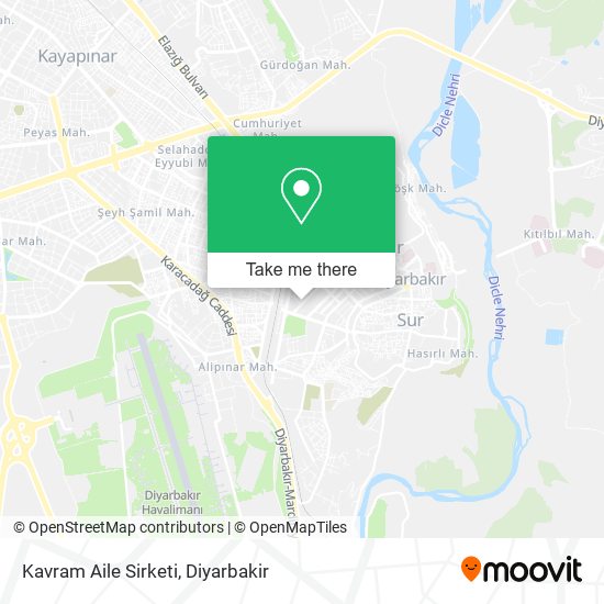 Kavram Aile Sirketi map
