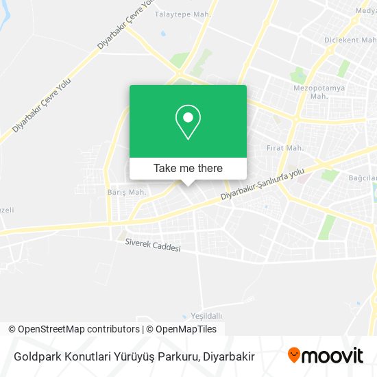 Goldpark Konutlari Yürüyüş Parkuru map