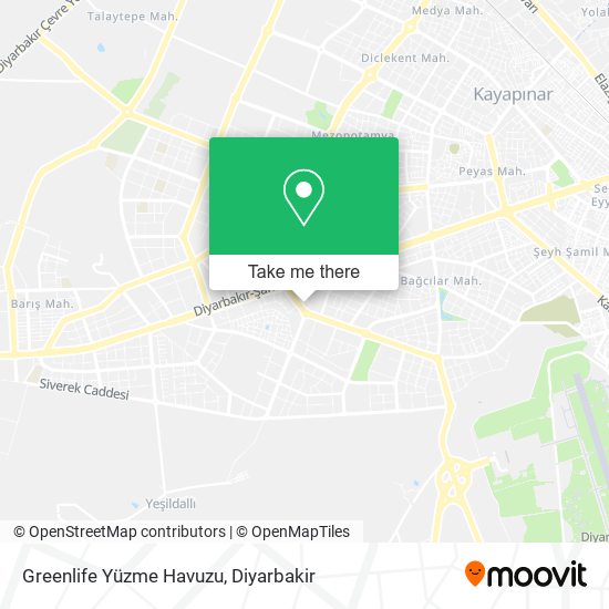 Greenlife Yüzme Havuzu map