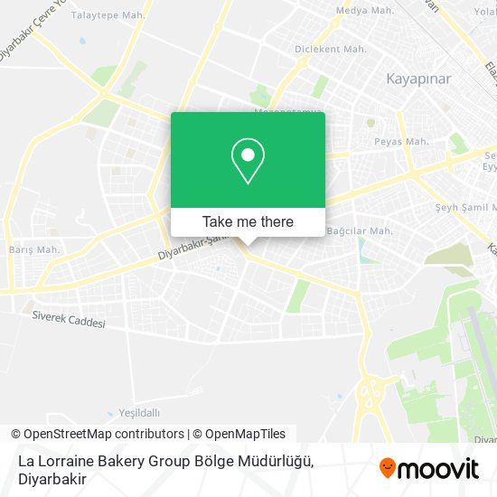 La Lorraine Bakery Group Bölge Müdürlüğü map