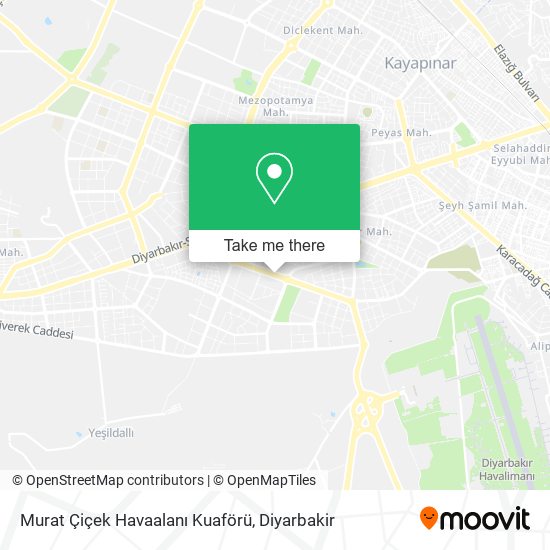 Murat Çiçek Havaalanı Kuaförü map