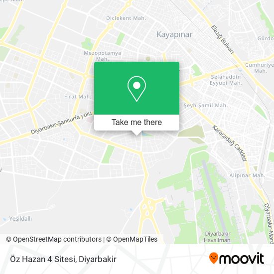 Öz Hazan 4 Sitesi map