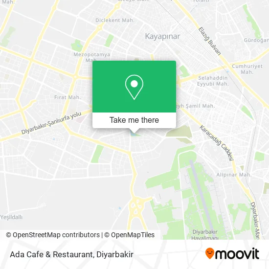 Ada Cafe & Restaurant map