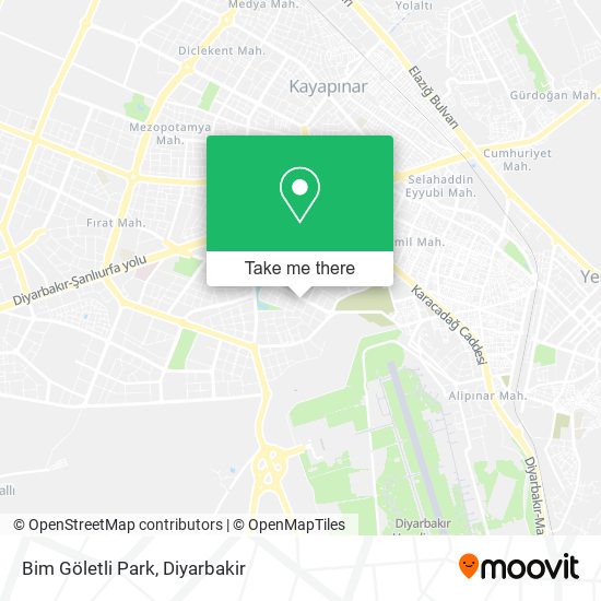 Bim Göletli Park map