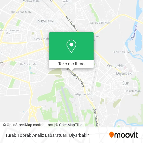 Turab Toprak Analiz Labaratuarı map