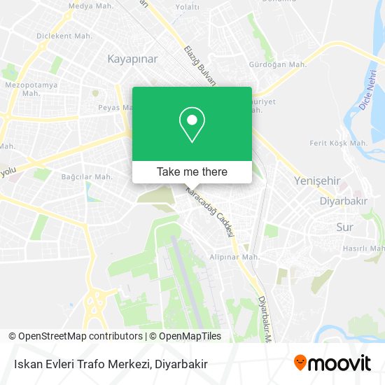 Iskan Evleri Trafo Merkezi map