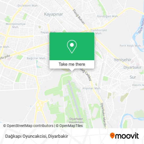 Dağkapı Oyuncakcisi map