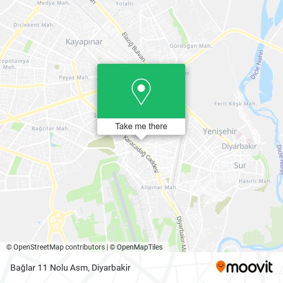 Bağlar 11 Nolu Asm map