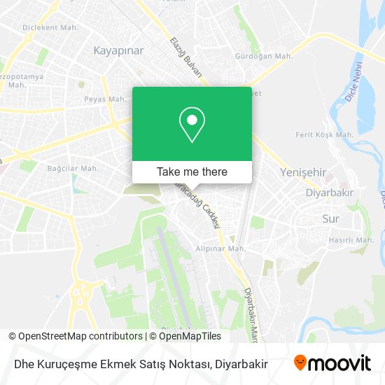 Dhe Kuruçeşme Ekmek Satış Noktası map