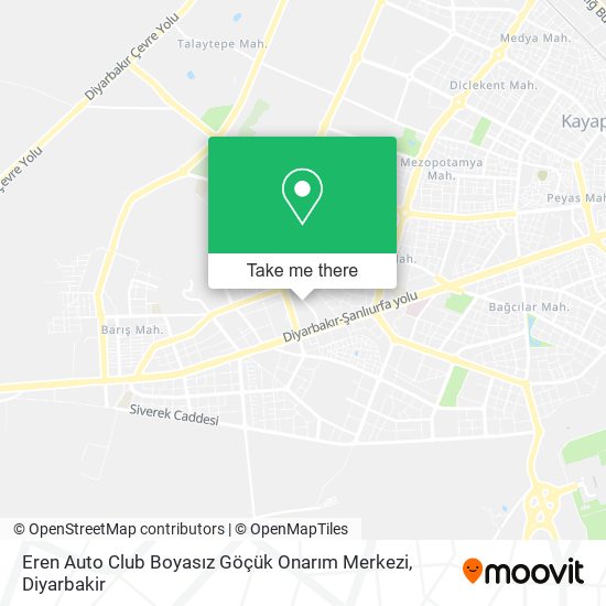 Eren Auto Club Boyasız Göçük Onarım Merkezi map