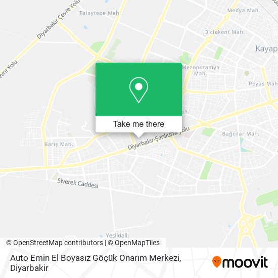 Auto Emin El Boyasız Göçük Onarım Merkezi map
