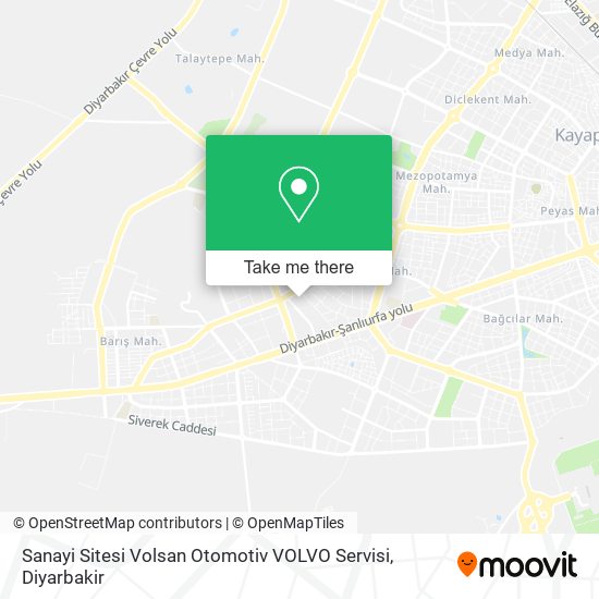 Sanayi Sitesi Volsan Otomotiv VOLVO Servisi map