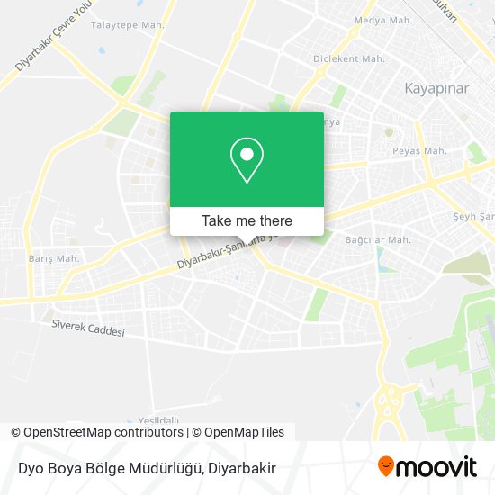 Dyo Boya Bölge Müdürlüğü map