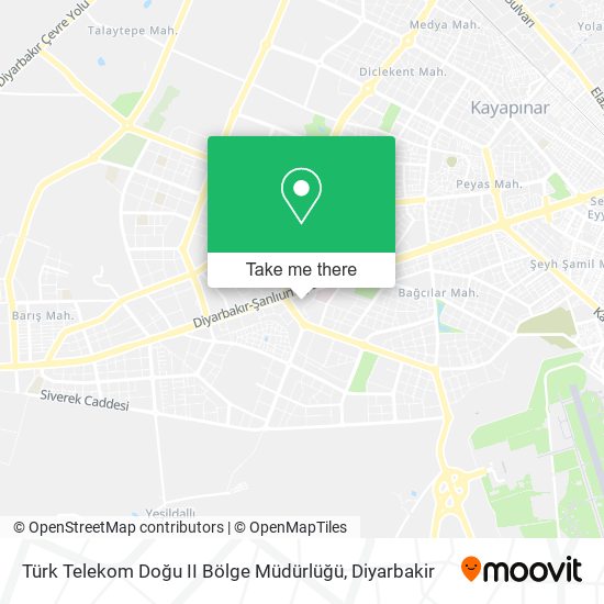 Türk Telekom Doğu II Bölge Müdürlüğü map