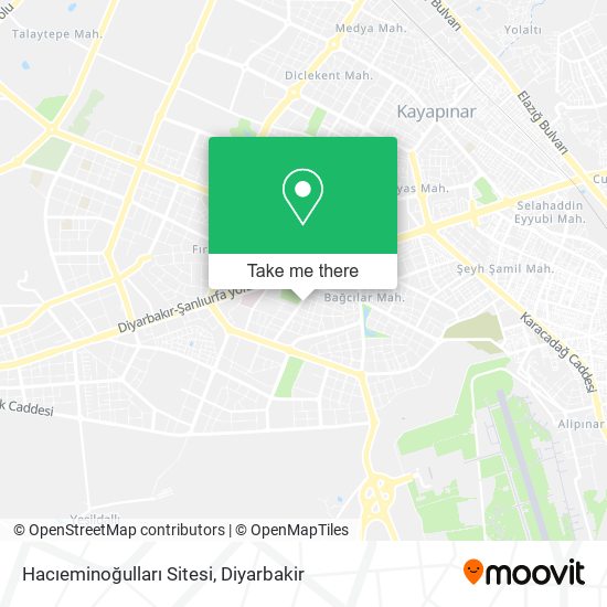 Hacıeminoğulları Sitesi map