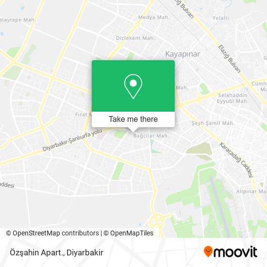 Özşahin Apart. map