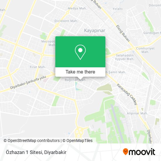 Özhazan 1 Sitesi map