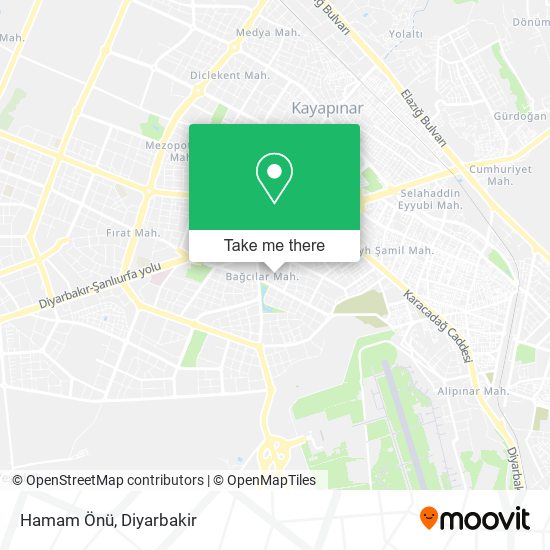 Hamam Önü map