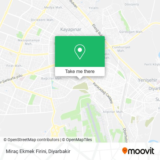 Miraç Ekmek Firini map