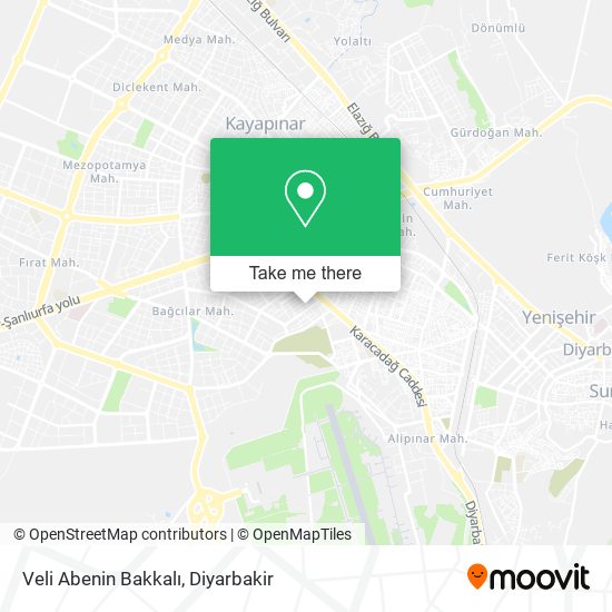 Veli Abenin Bakkalı map