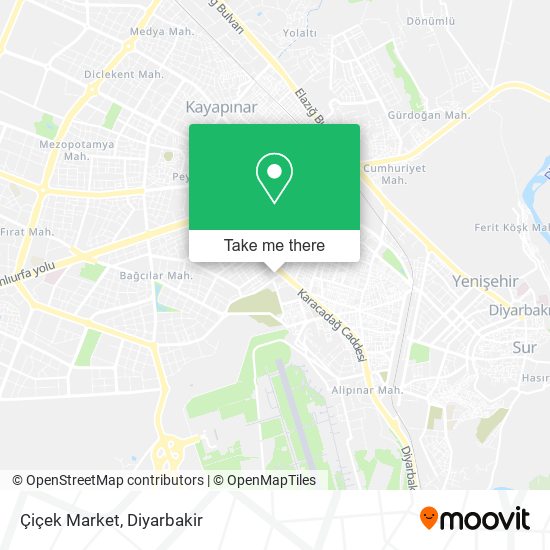 Çiçek Market map